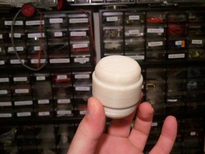 small cup screweable cap sketchup other 3d print model - Mito3D