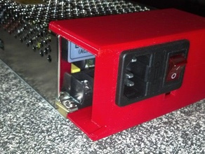 bukobot v8 power supply Abdeckung enthalten, wechseln 3d Drucker Zubehör 3d print model - Mito3D