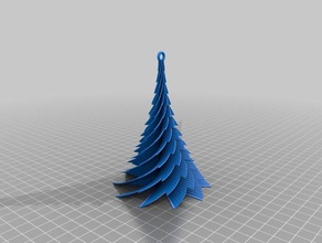 tree ornament decor customized 3d print model - Mito3D
