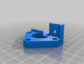 mendelmax 15+ y-axis internal motor mount mirrored so fits other side rail 3d printer parts 3d print model - Mito3D