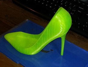 high heels shoes outdated get v3 accessories pumps 3d print model - Mito3D