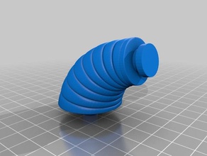 combined rotated arms 3d printing 3d print model - Mito3D