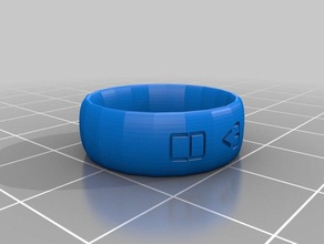 cd &lt3 ap nouvelles les anneaux personnalisé 3d print model - Mito3D