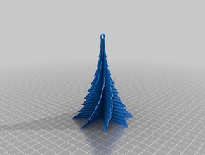 my customized christmas tree branches decor 3d print model - Mito3D