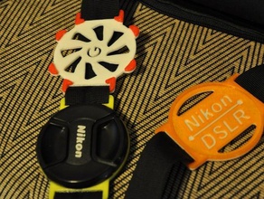 lens cap holder 677277mm camera 3d print model - Mito3D