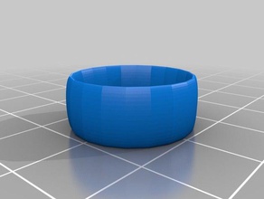 my customized ring band creation script usa sizes customizer rings 3d print model - Mito3D