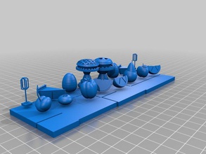 pie chess piecespi vs set other food math tinkercad 3d print model - Mito3D