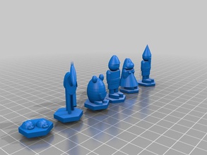 Schach-Garten andere tinkercad 3d print model - Mito3D