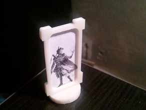 nickel stand role playing portraits toy game accessories dungeons dragons miniature 3d print model - Mito3D