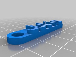 julio organização personalizado 3d print model - Mito3D