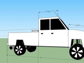 adams camion 3d l'impression 3d print model - Mito3D