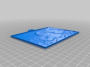 emily macy 2d art personalizzato 3d print model - Mito3D