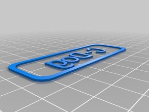 my customized custiomizable name tags signs logos 3d print model - Mito3D