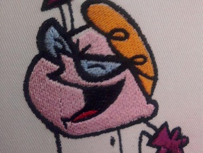 dexter other embroidery raumzeitlabor 3d print model - Mito3D