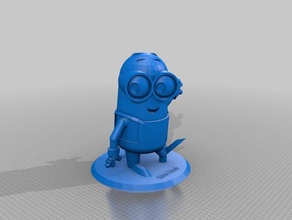 minion 93 andere angepasst 3d print model - Mito3D