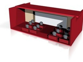 unten vorne-Film-theater-Modell klein Modelle 3d print model - Mito3D