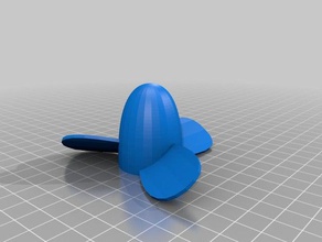 propellor parts 3d print model - Mito3D