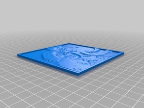 clo wichtigsten 8 layer 2d Kunst angepasst 3d print model - Mito3D
