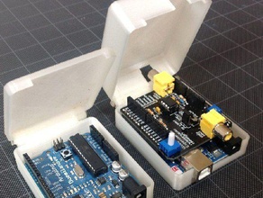 arduino cas de l'électronique bouclier ultimaker vidéo 3d print model - Mito3D