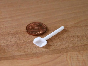 tiny shovel hand tools 3d print model - Mito3D