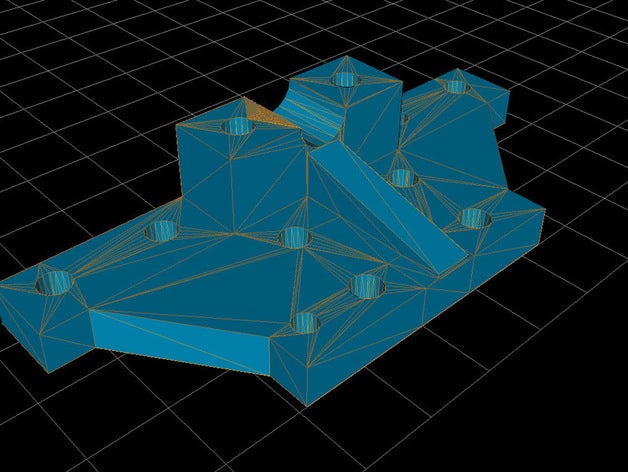 mendel parte x-vert-unidad-de-lado-placa-360-final 2fuera reconstruir otros 3d actualización 3D print model - Mito3D