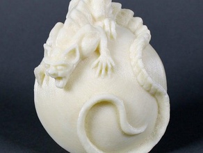 extraño lagarto de la pelota esculturas 3d print model - Mito3D