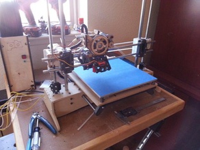 printrbot plus v2 estendido eixo cnc de corte 3d impressoras replicantfx rfx 3d print model - Mito3D