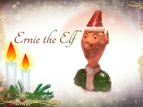 ernie elf christmas decoration ornament elves goofy silly 3d print model - Mito3D