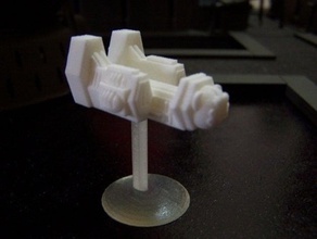roosevelt andere tragen der Miniatur Modell sci-fi science-fiction Raumschiff starship teddy 3d print model - Mito3D