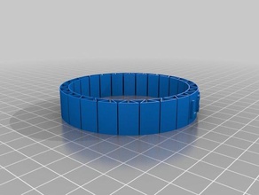 lcec bracelet 2 bracelets customized 3d print model - Mito3D
