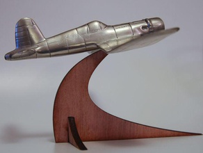 modelo de avión pie modelos el acrílico láser corte la madera contrachapada 3d print model - Mito3D