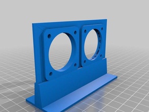 fan mount tools 3d print model - Mito3D