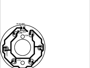 Licht halo andere Beleuchtung upgrade-Teil 3d print model - Mito3D