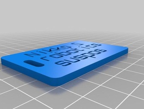 nikkoq tag2 organizzazione personalizzato 3d print model - Mito3D