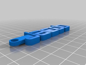 jacob keychain organization customized 3d print model - Mito3D