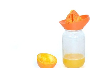 orange juicer kitchen dining diy glass jar instructables project re reuse samuel bernier upcycling 3d print model - Mito3D