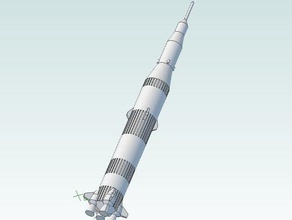 saturne fusée spatiale les jouets jeux 3d print model - Mito3D