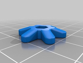 thumbwheel m3 hand tools customized 3d print model - Mito3D