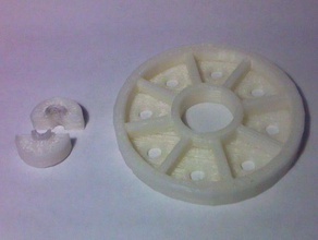 wheel repair 2 other openscad parametric toy 3d print model - Mito3D