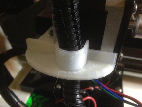 robo3d suporte do cabo a impressora partes bundle robo 3d tinkercad 3d print model - Mito3D