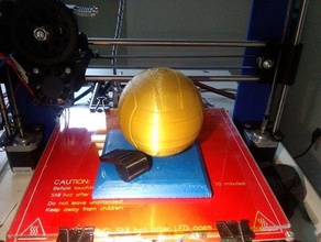 volleyball-geschenk Skulpturen präsentieren 3d print model - Mito3D