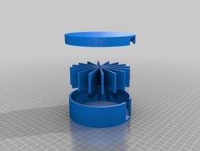 kaplumbağa besleme 3d baskı 3d print model - Mito3D