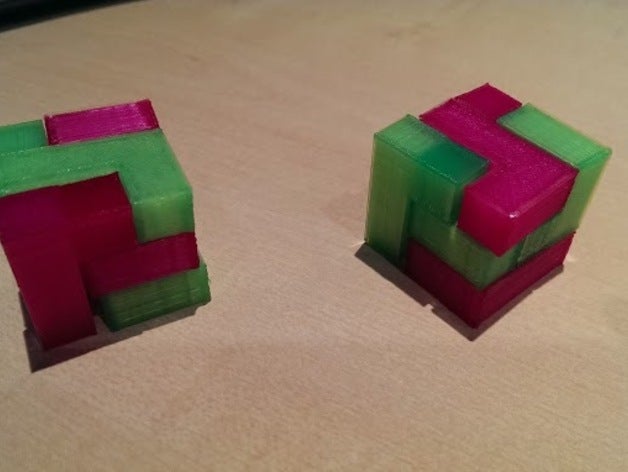 block puzzle puzzles 3D print model - Mito3D