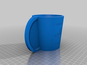 my customized coffee cozy kitchen dining 3d print model - Mito3D