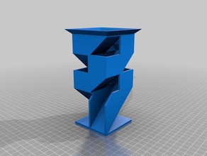 özel köşeli zar Kulesi benim 3d print model - Mito3D