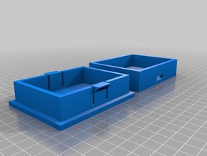 my customized parametric card box games 3d print model - Mito3D