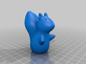 squirrel center support kitchen dining 3d print model - Mito3D
