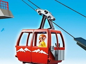 playmobil 5426 cablecar pulley update toy game accessories 3d print model - Mito3D