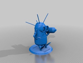 oh Nein minion andere angepasst 3d print model - Mito3D