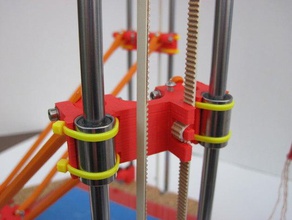 dikey taşıma rostock'ta diğer delta robot openscad parametrik reprap 3d print model - Mito3D